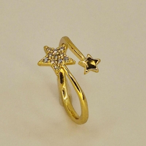 ANEL AJUSTAVEL ESTRELA ZIRCONIA