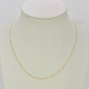 CORRENTE FINA COM BOLINHAS