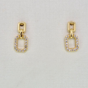 BRINCO ELO DE RETANGULOS