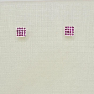 BRINCO QUADRADO ROSA