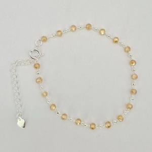 PULSEIRA COM BOLINHAS AMARELAS