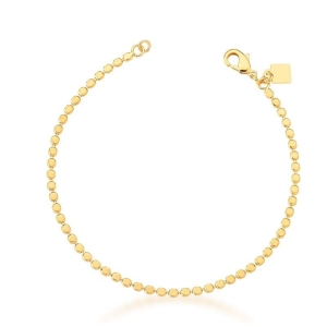 TORNOZELEIRA COM BOLINHAS CHAPADAS