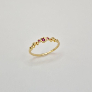 ANEL PEDRAS COLORIDAS