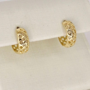 ARGOLA LOSANGOS VAZADOS