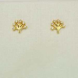 BRINCO ARVORE ZIRCONIA