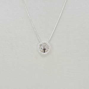 COLAR ARVORE ZIRCONIA