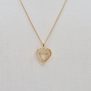 COLAR CORACOES CRAVEJADOS