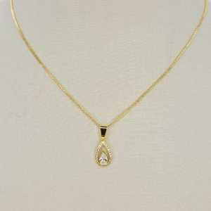 COLAR GOTA CRAVEJADA