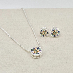 CONJUNTO PEDRAS COLORIDAS