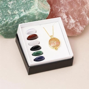 CONJUNTO PEDRAS NATURAIS REDONDO