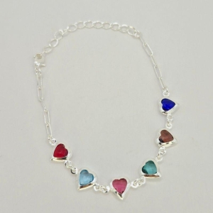 PULSEIRA CORACOES COLORIDOS