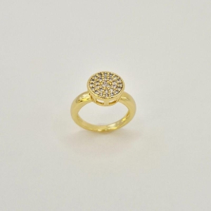 ANEL CIRCULO CRAVEJADO