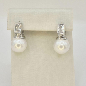 ARGOLA PONTO DE LUZ COM PEROLA