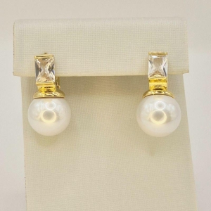 ARGOLA PONTO DE LUZ COM PEROLA