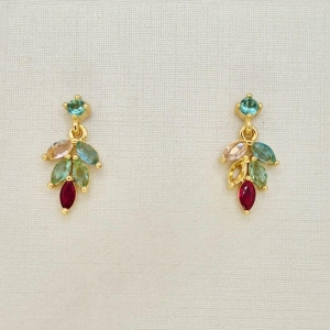 BRINCO FLORES COLORIDAS