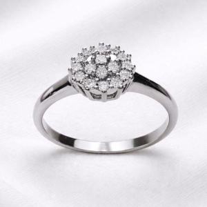 ANEL SOLITARIO CRAVEJADO