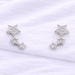 BRINCO 3 ESTRELAS ZIRCONIA