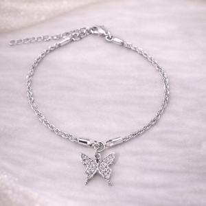 PULSEIRA BORBOLETA CRAVEJADA