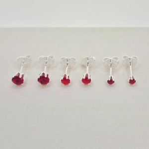 TRIO PEDRAS VERMELHAS