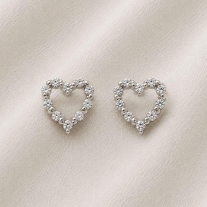 BRINCO CORACAO ZIRCONIA