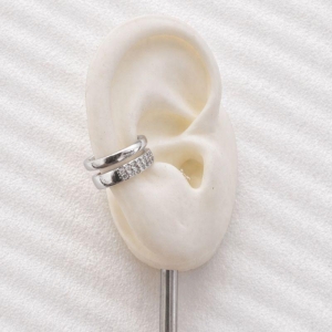 PIERCING FAKE DUPLO CRAVEJADO