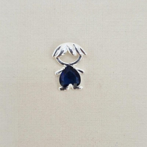PINGENTE MENINO PEDRA AZUL