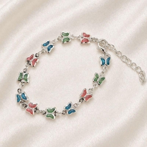PULSEIRA BORBOLETAS COLORIDAS