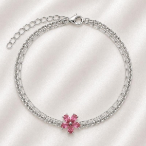 PULSEIRA FLOR ROSA