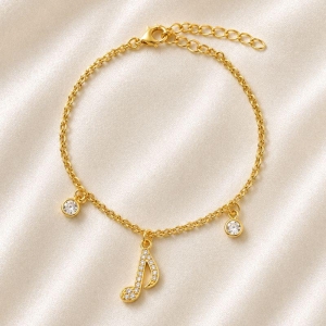 PULSEIRA NOTA MUSICAL CRAVEJADA