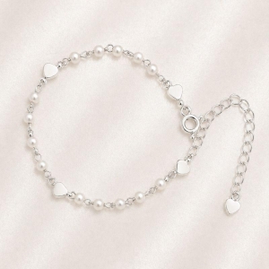 PULSEIRA PEROLAS COM CORACOES