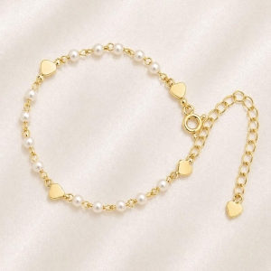 PULSEIRA PEROLAS COM CORACOES