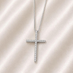 COLAR CRUZ ZIRCONIA