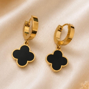 ARGOLA TREVO PRETO