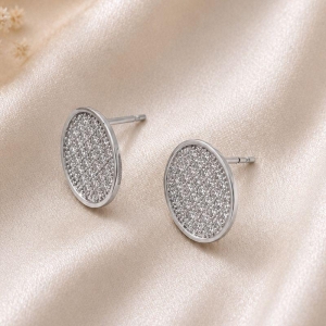 BRINCO OVAL CRAVEJADO