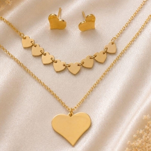 CONJUNTO CORACOES LISOS