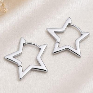 ARGOLA ESTRELA LISA