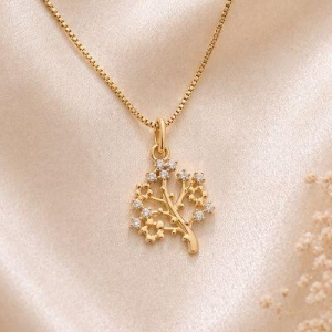 COLAR ARVORE ZIRCONIAS