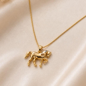 COLAR CAVALO COM CORACAO