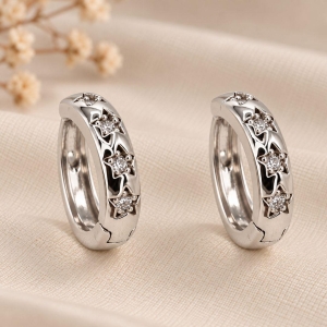 ARGOLA ESTRELA ZIRCONIA