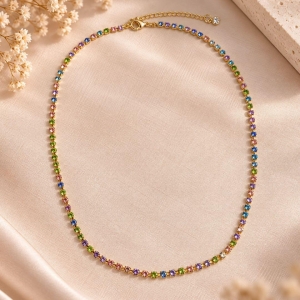 CHOCKER QUADRADOS COLORIDOS