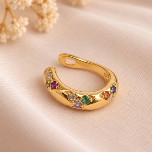 PIERCING PEDRAS COLORIDO