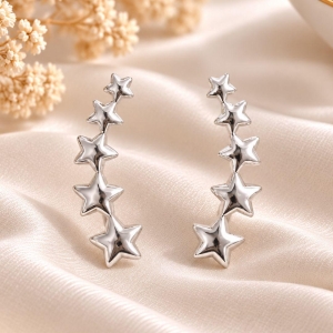 BRINCO EAR CUFF ESTRELAS