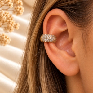 PIERCING 5 FILEIRAS ZIRCONIA 0.8MM