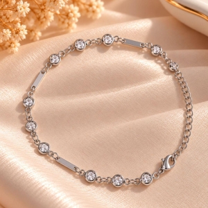 PULSEIRA ZIRCONIAS E BARRINHAS