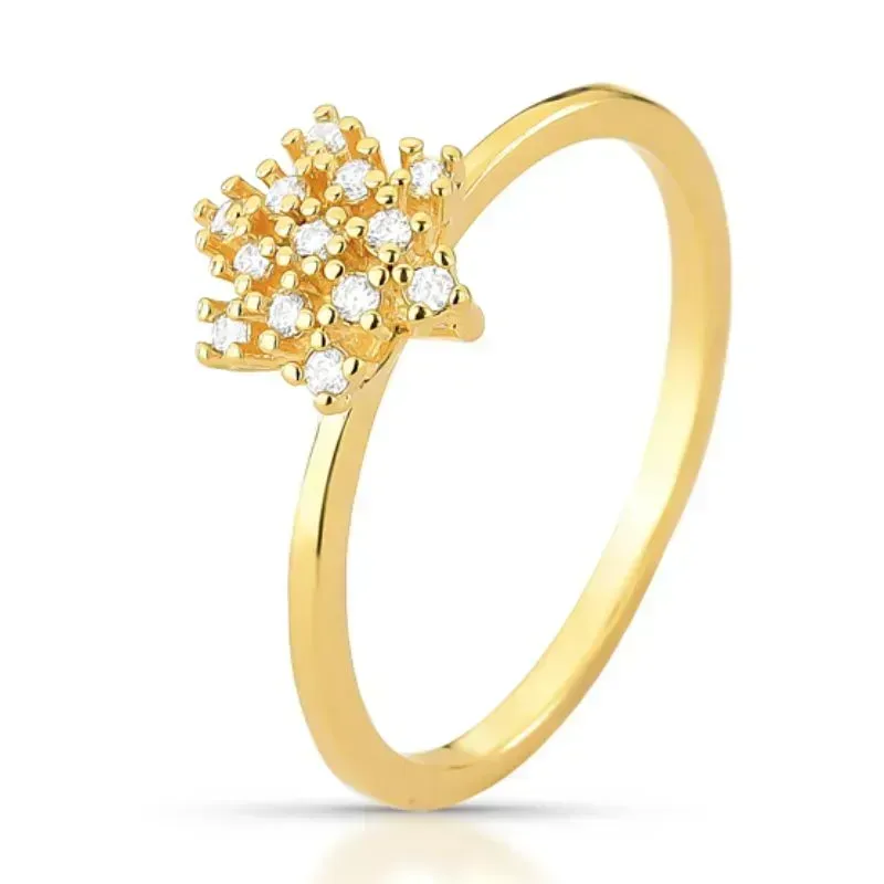 ANEL MICRO ZIRCONIA CHUVEIRO ESTRELA