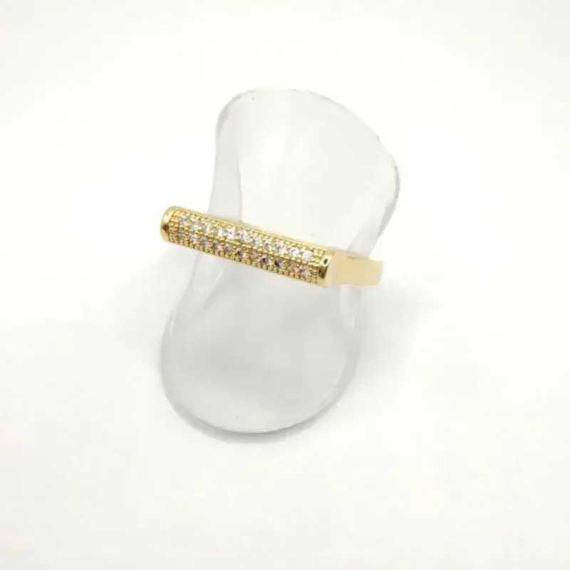 ANEL QUADRADO ZIRCONIA LIRYS
