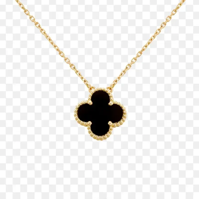 COLAR VANCLEEF PRETO LISO- LIRYS