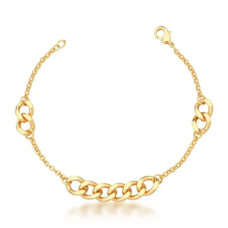 PULSEIRA EM ELOS GROUMET LISOS