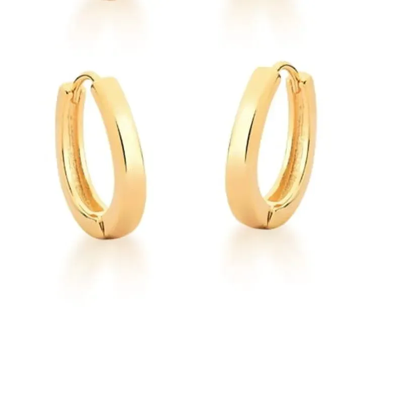 ARGOLA OVAL  LISO G