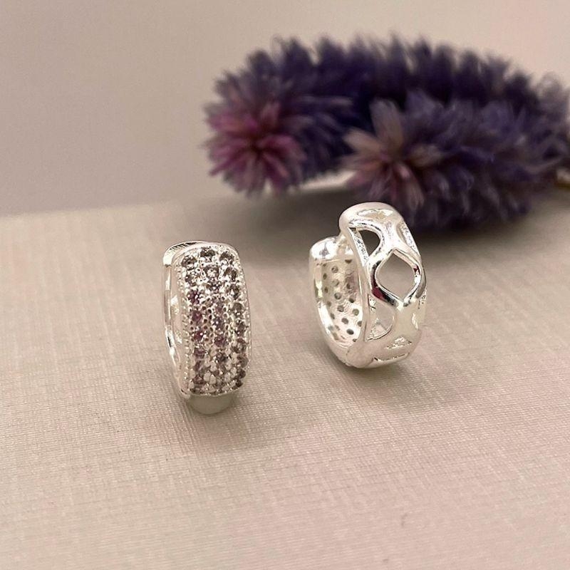 ARGOLA 3 FILEIRA ZIRCONIA